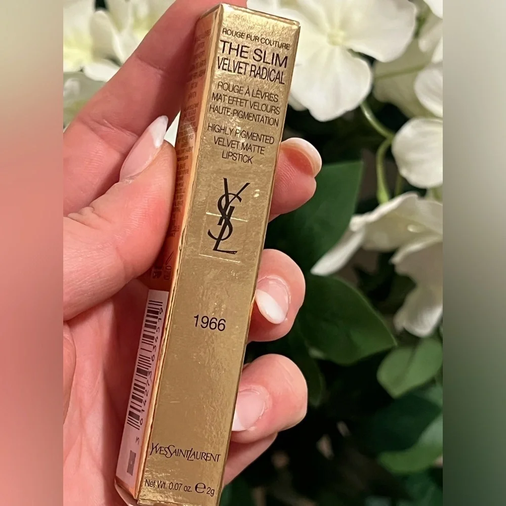 YSL • THE SLIM VELVET RADICAL - 1966 ROUGE LIBRE • NIB